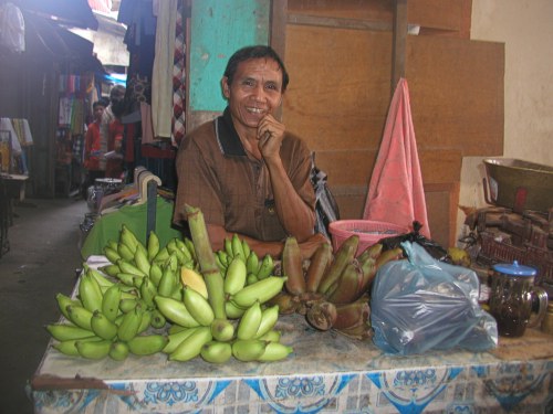 verschiedene Bananen