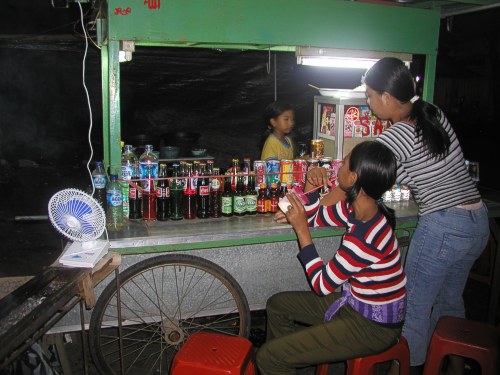 Auf dem Nachtmarkt von Klungkung