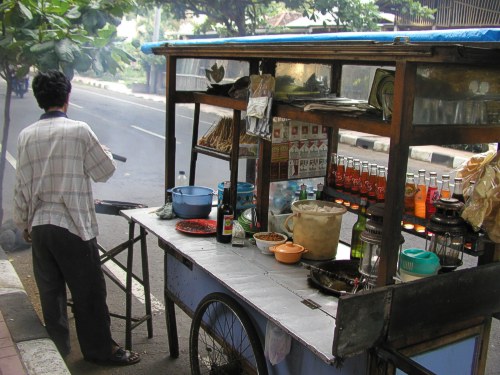 Kaki Lima - ein fahrender Warung