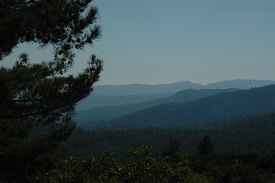 Ein Ausflug ins Landesinnere bescherte uns diesen Ausblick.