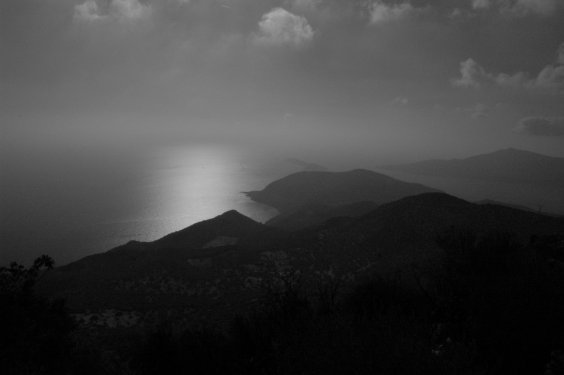 Zur&uuml;ck an der K&uuml;ste mit Blick in die Bucht von Kalkan.
