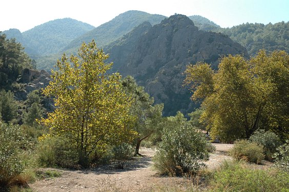 Ausblick in Olympos
