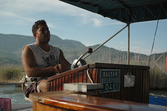 Die Kapit&auml;ne der Taxiboote zum Iztuzu-Strand sind ruhige Zeitgenossen