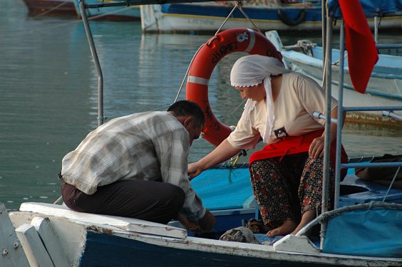 "Und was hast du bis jetzt alles gefangen?"