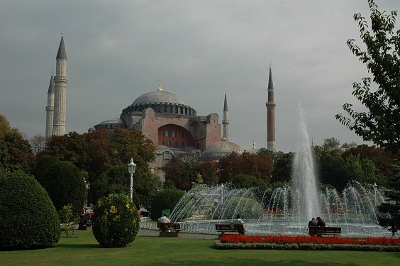 Hagia Sophia - auf t&uuml;rkisch "Aya Sofya MeydanI"