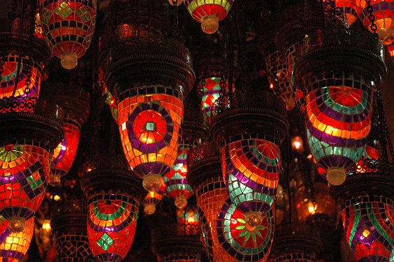 orientalische Glasleuchten
